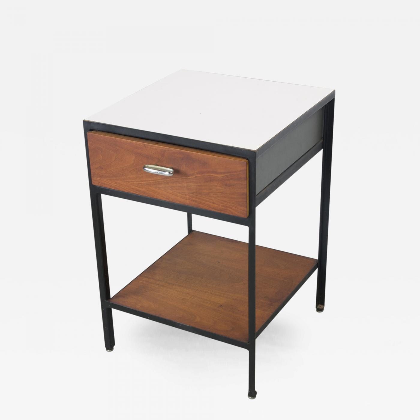 George Nelson Steel Frame Nightstand 4051 By George Nelson For Herman Miller