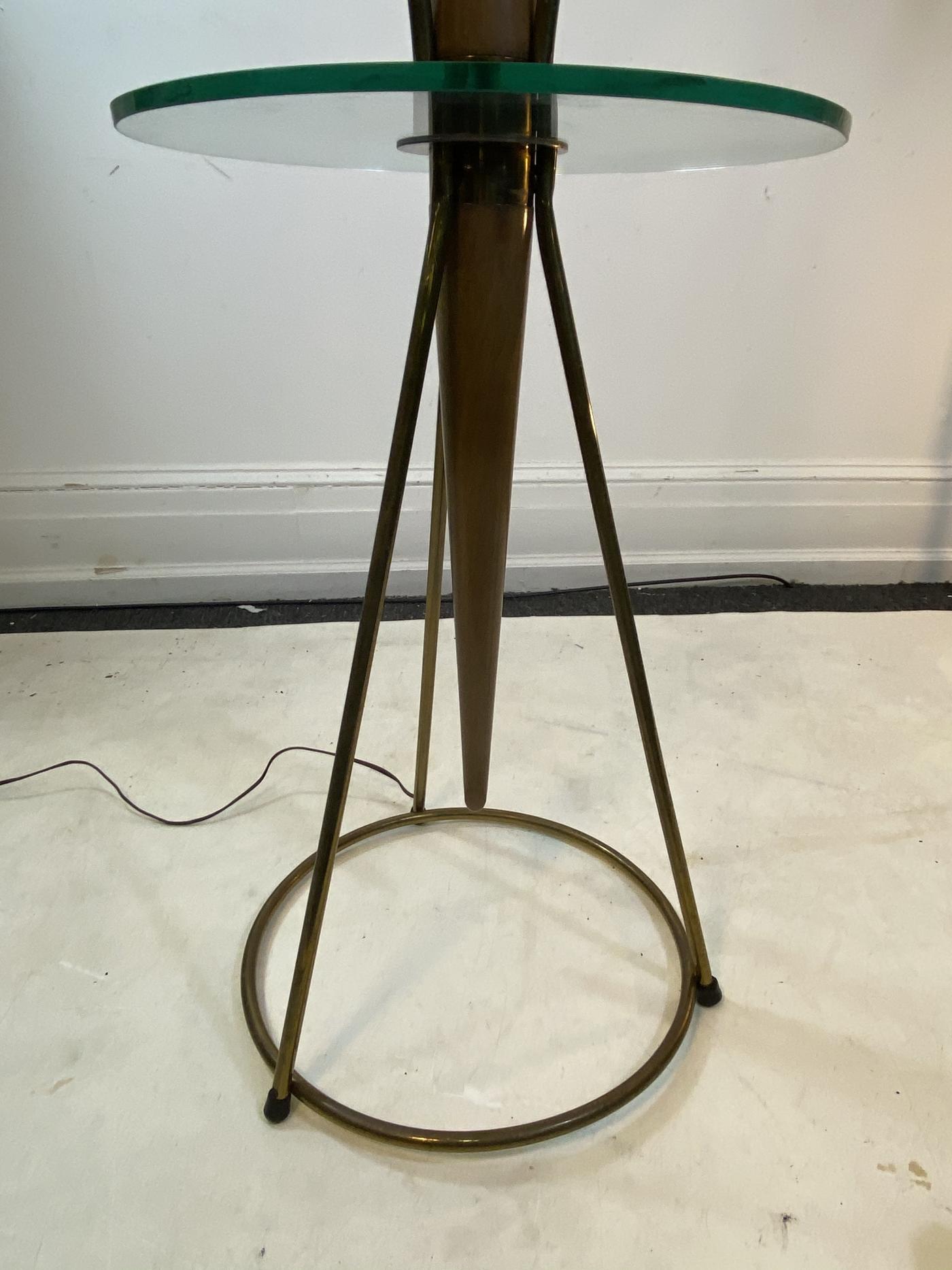 Gerald Thurston - RARE MID CENTURY MODERN FLOOR LAMP BY GERALD THURSTON