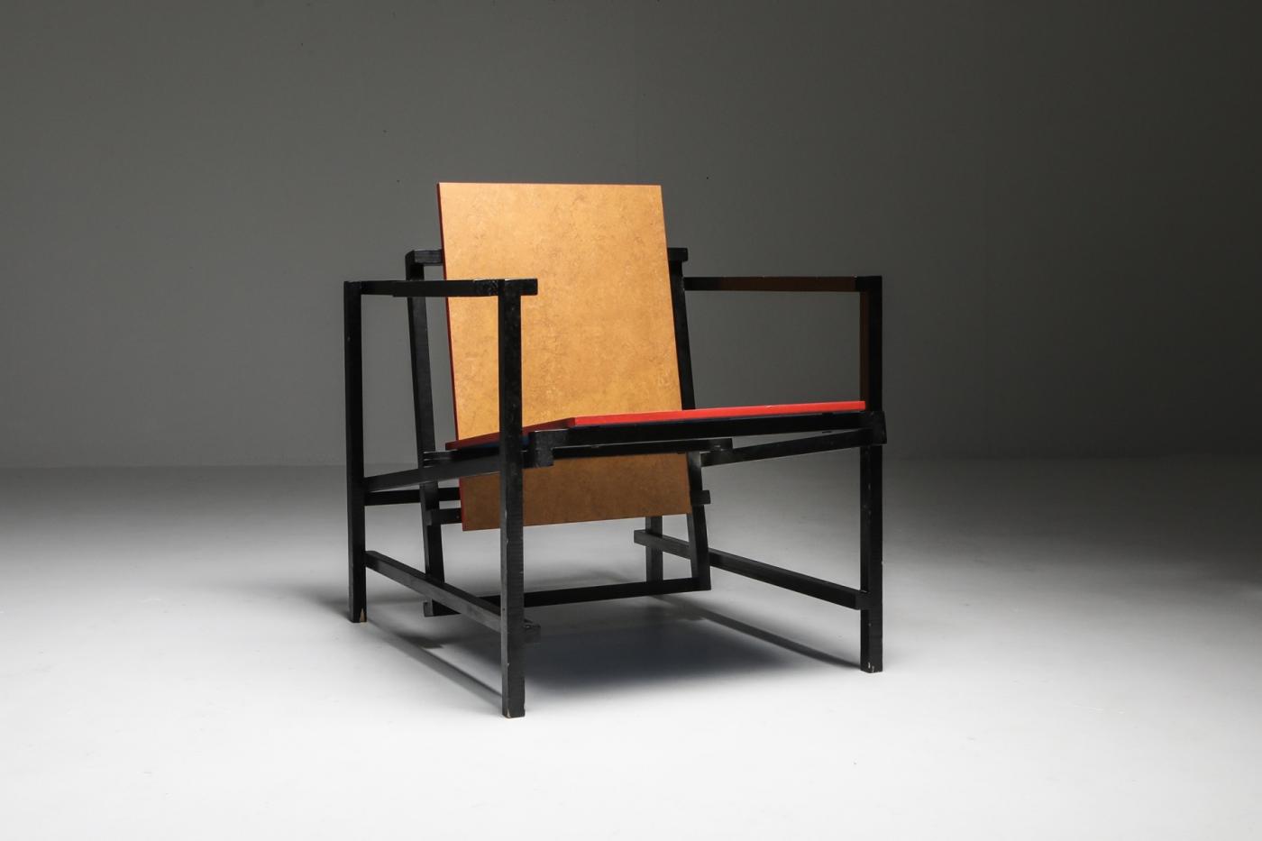 Gerrit Rietveld - Rietveld Style Armchair - 1970s