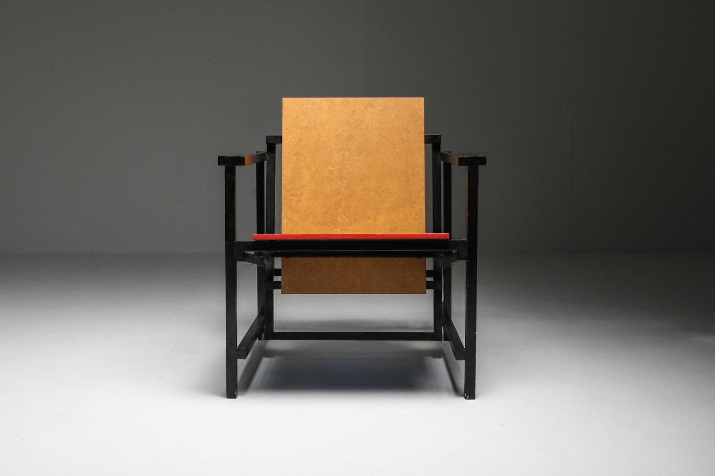 Gerrit Rietveld - Rietveld Style Armchair - 1970s