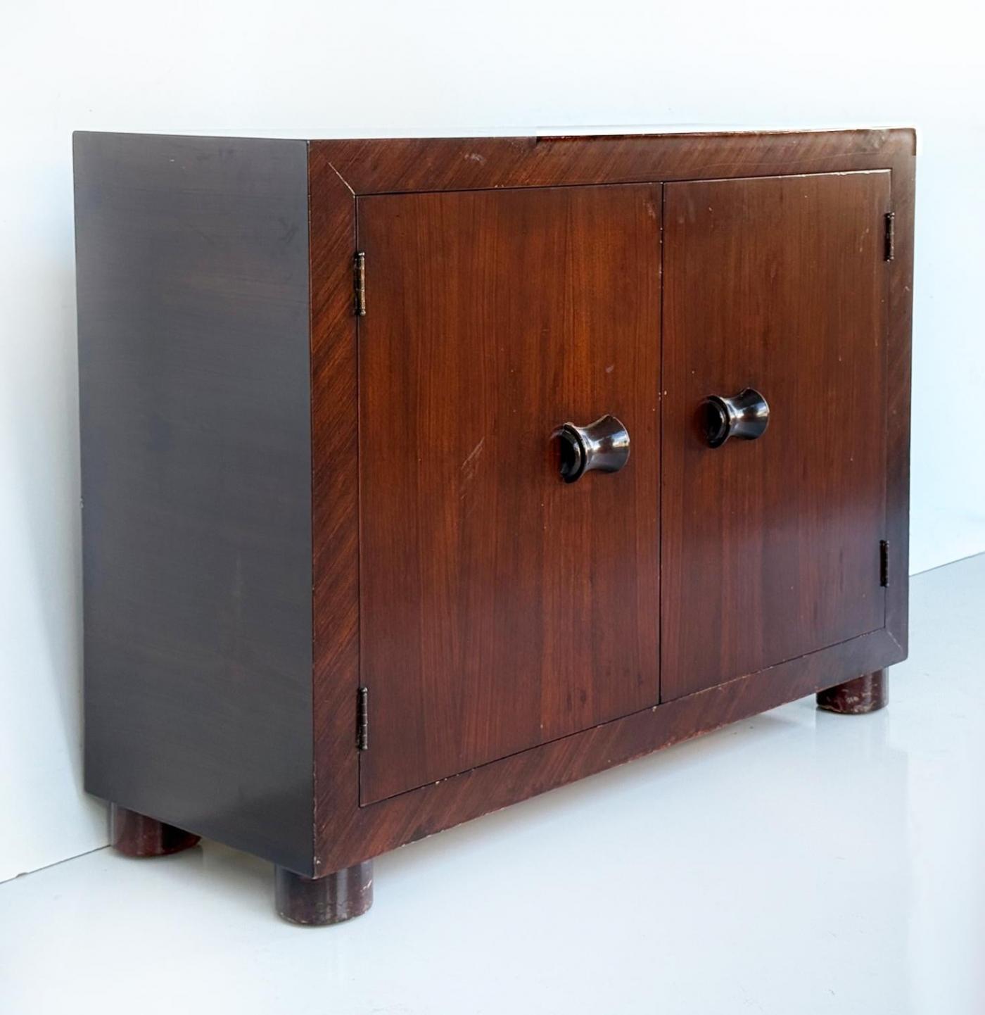 Gilbert Rohde - 1940s Cabinets or Nightstands, Manner of Gilbert Rohde ...