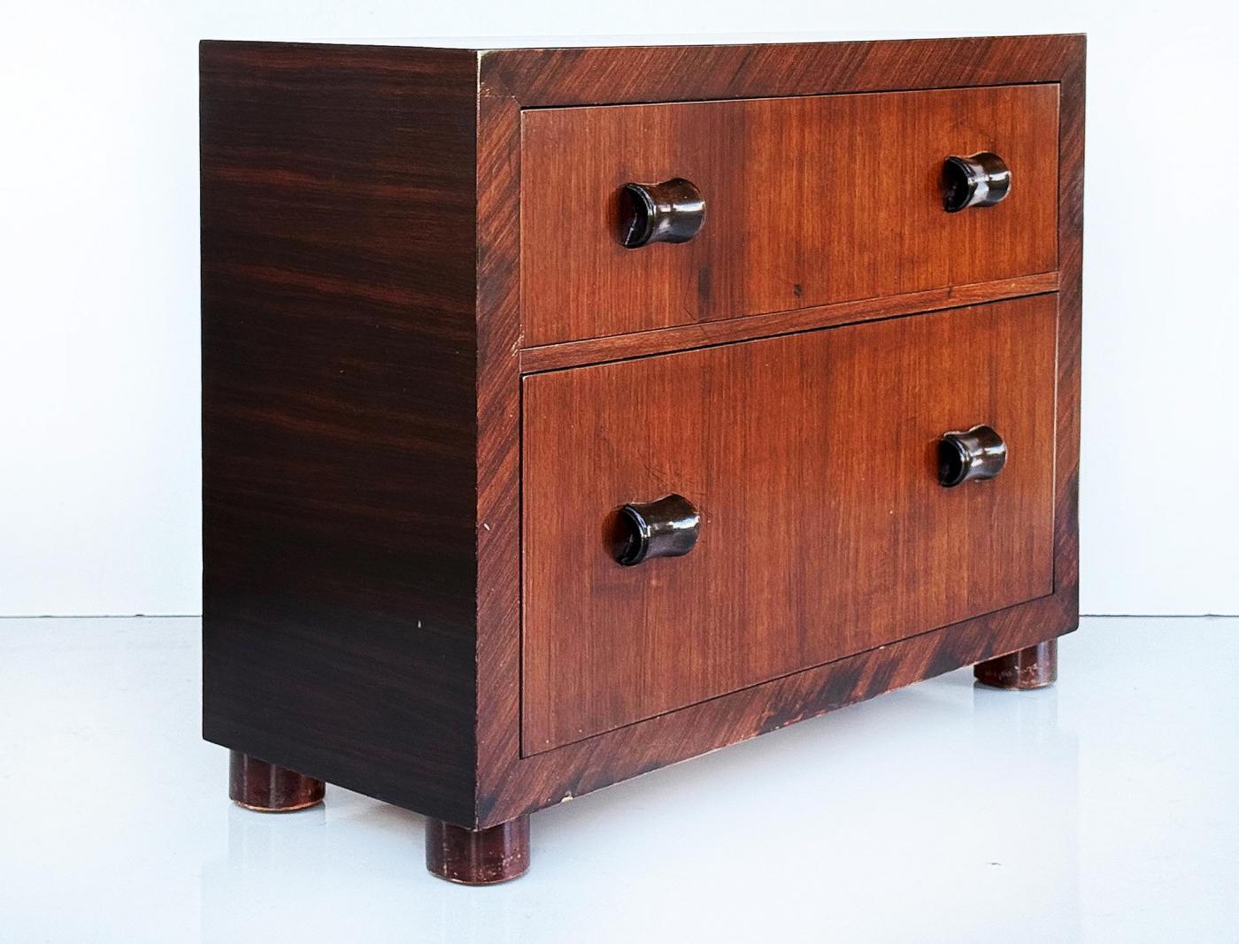 Gilbert Rohde - 1940s Cabinets or Nightstands, Manner of Gilbert Rohde ...