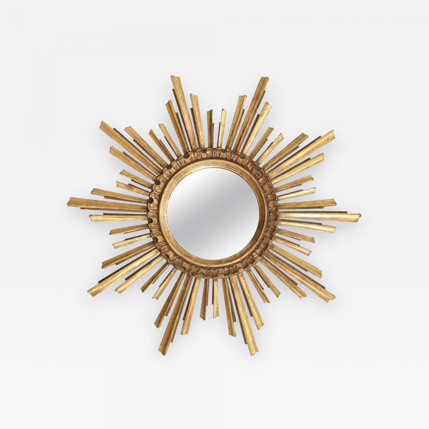 Giltwood Sunburst Mirror