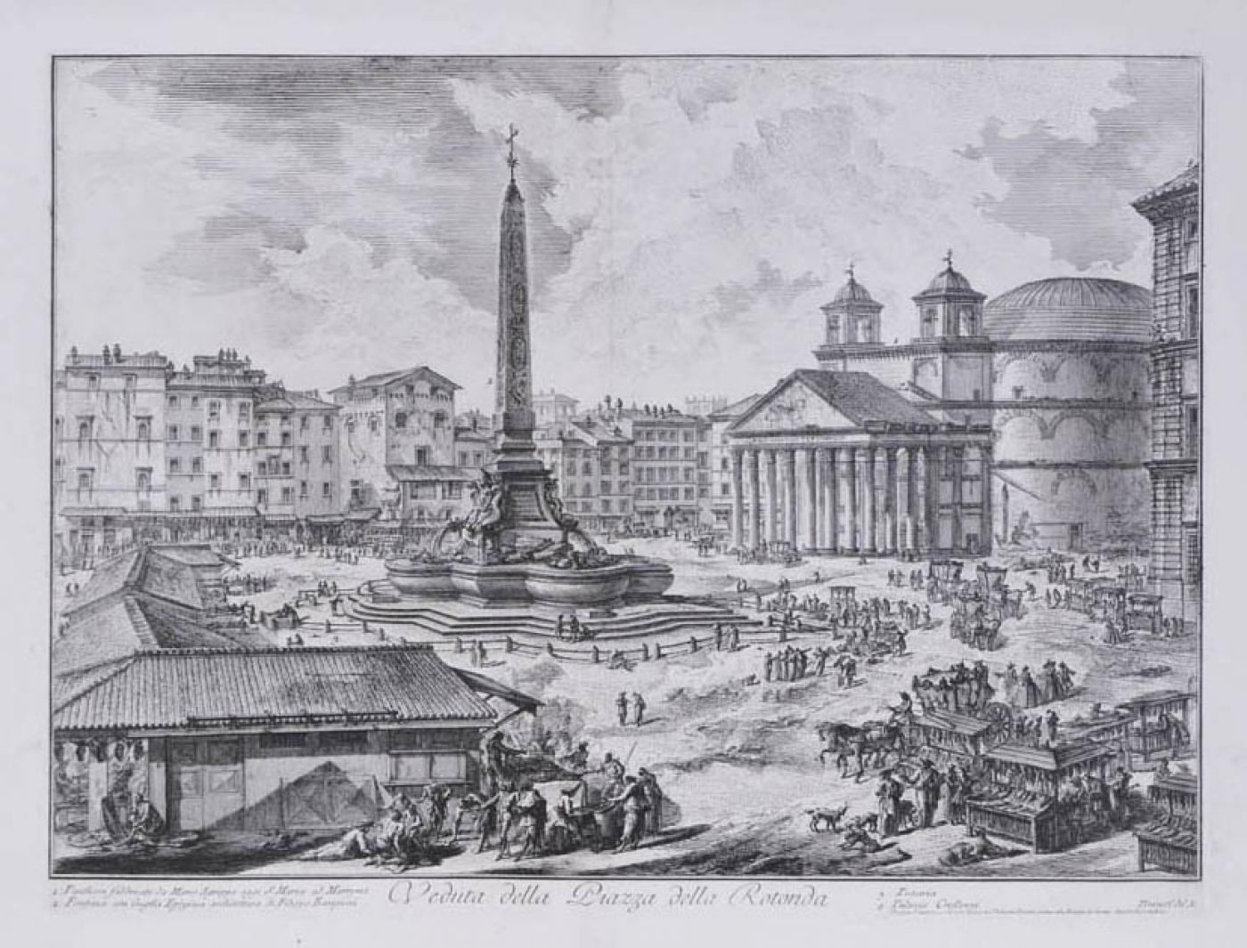 Giovanni Battista Piranesi - Giovanni Battista Piranesi, SIx views of Rome