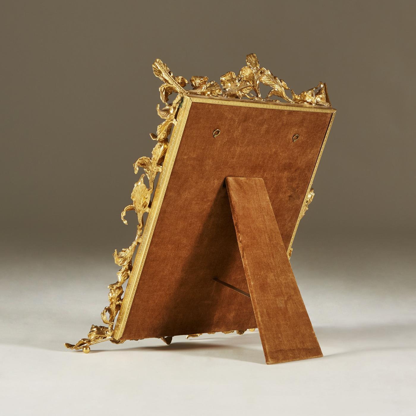 Gold US vintage dressingtable mirror