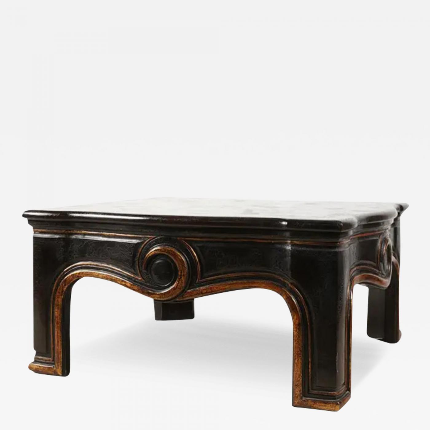 Gregorius Pineo - Gregorius Pineo Black & Gold Morrison Coffee Table