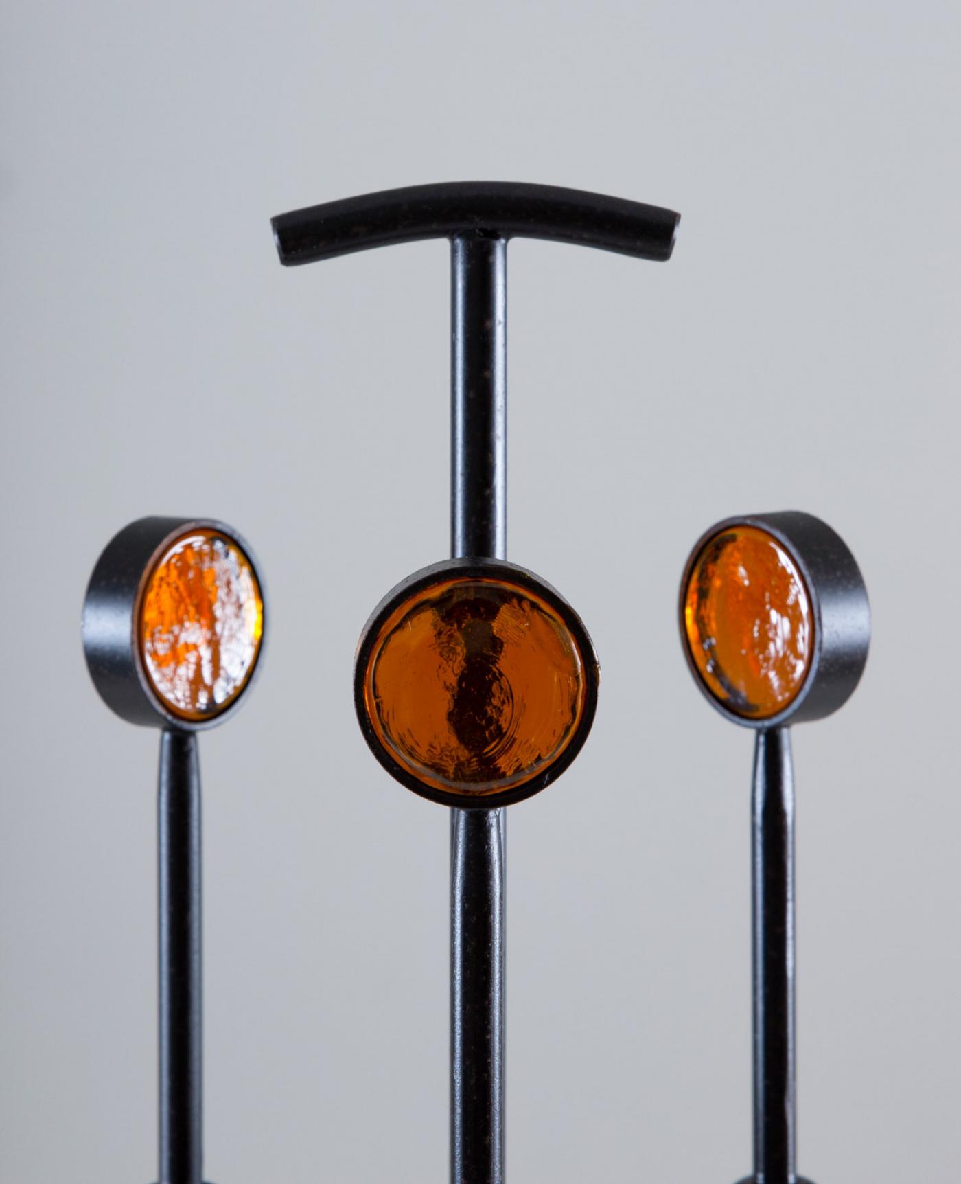 Gunnar Ander - Midcentury Scandinavian Fireplace Tools by Ystad Metall