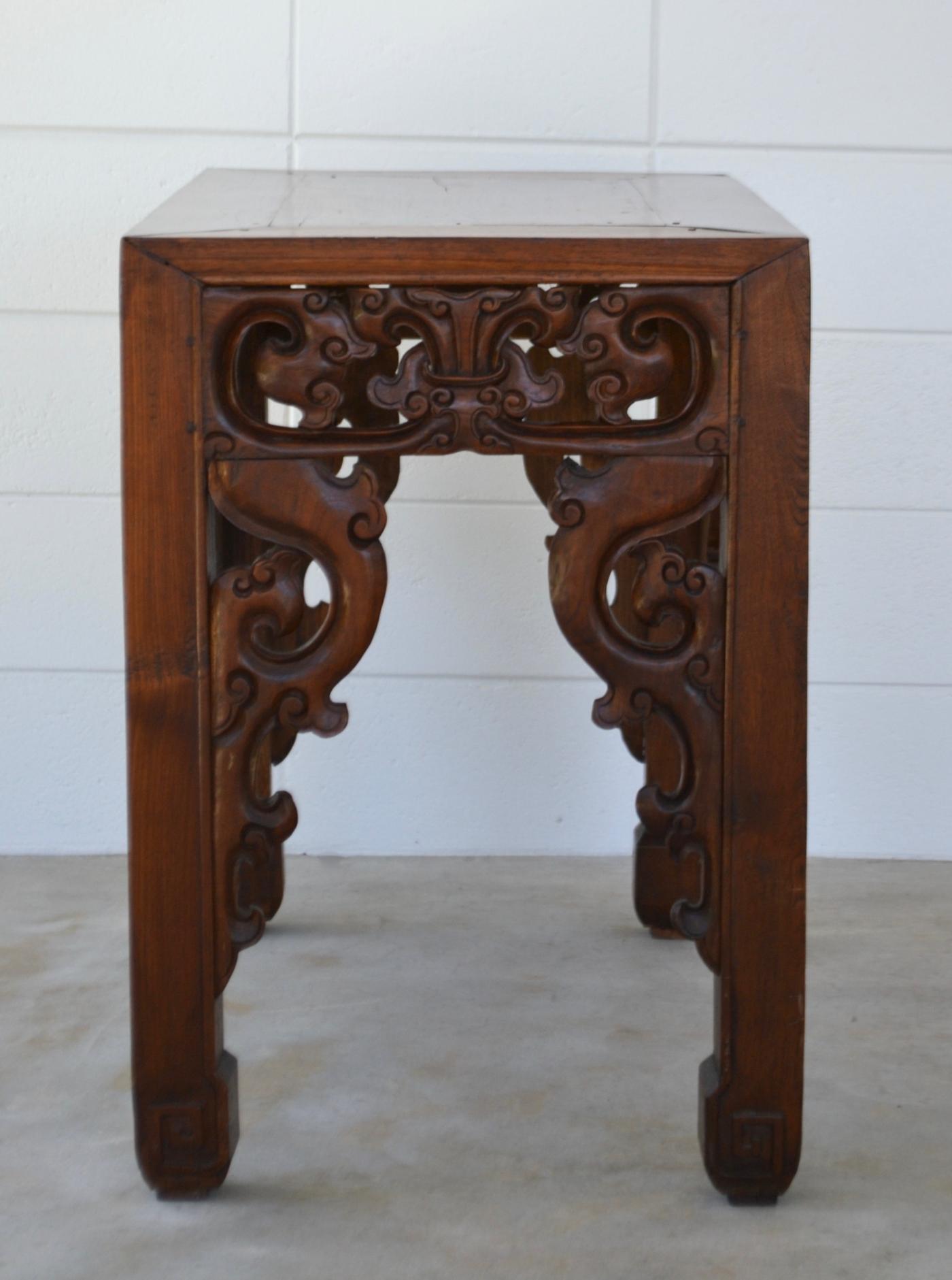 Hand Carved Asian Altar Table