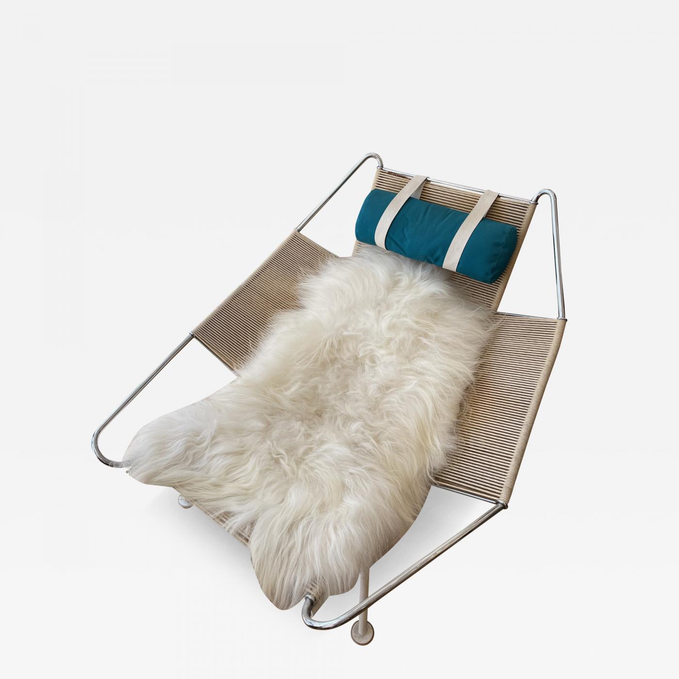 Hans Wegner Exceptional Flag Halyard Chair by Hans Wegner