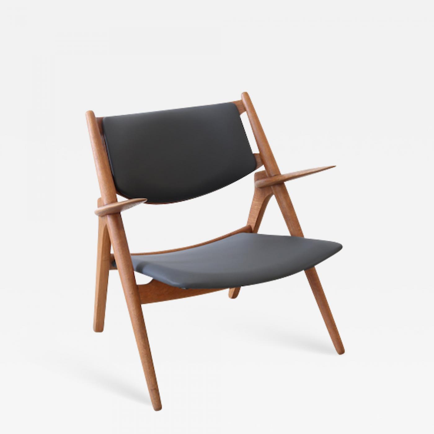 Hans Wegner Hans J Wegner Danish Modern Sawbuck Chair Ch28