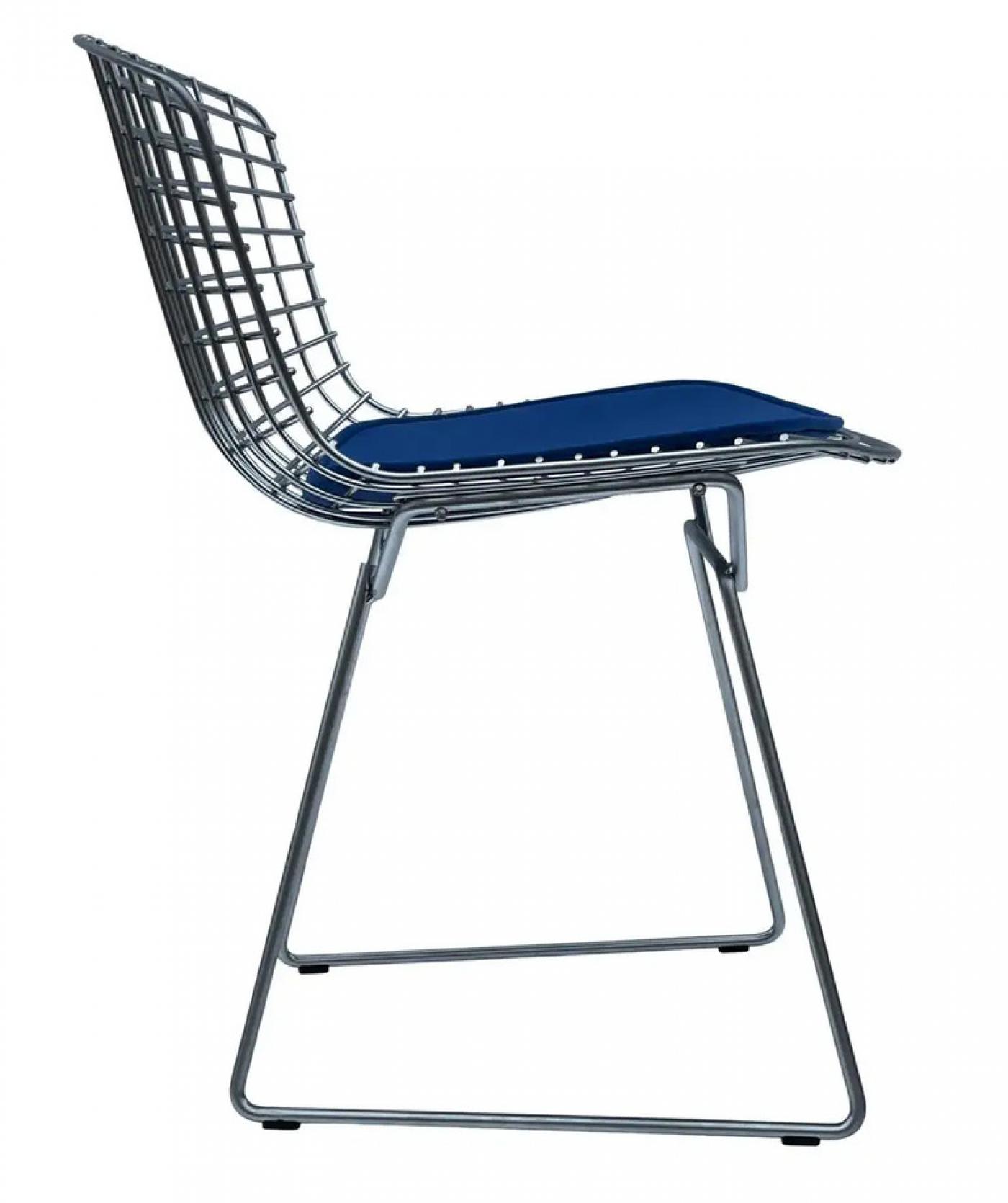 Harry Bertoia - Pair of Mid-Century Modern Wire Side or Dining Chairs ...