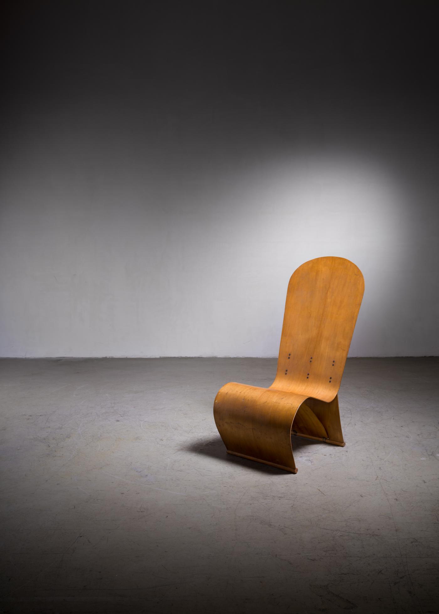 Herbert von Thaden - Herbert Von Thaden Bent Plywood Lounge Chair, USA ...