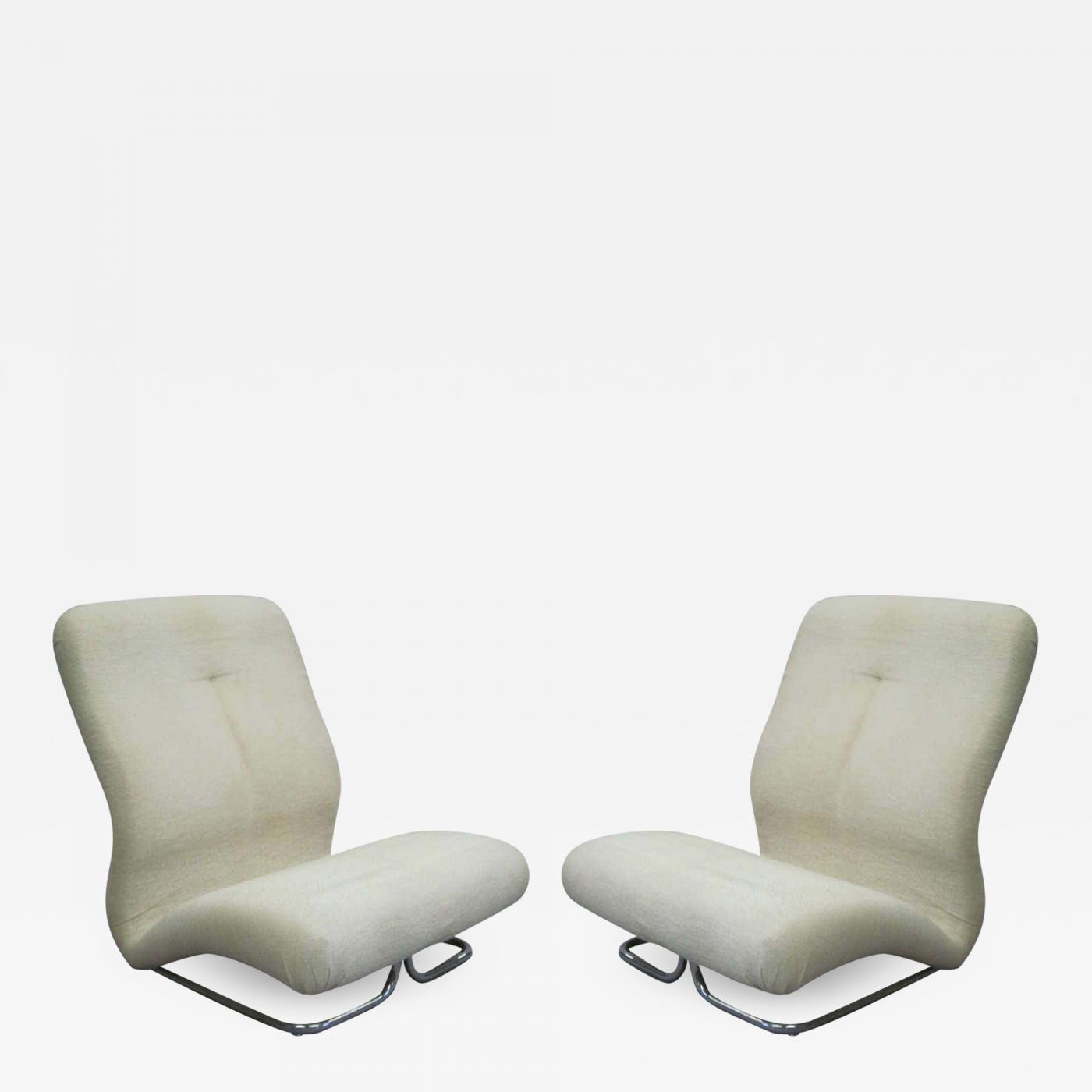 Pair of Italian Mid Century Lounge Chairs Pair of Italian Mid Century Lounge Chairs