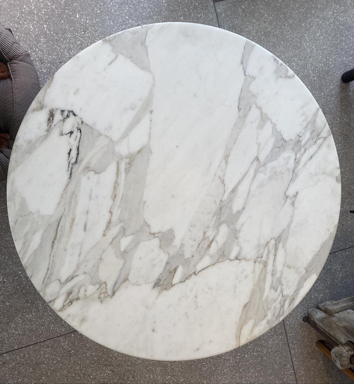 ITALIAN MARBLE CENTER TABLE