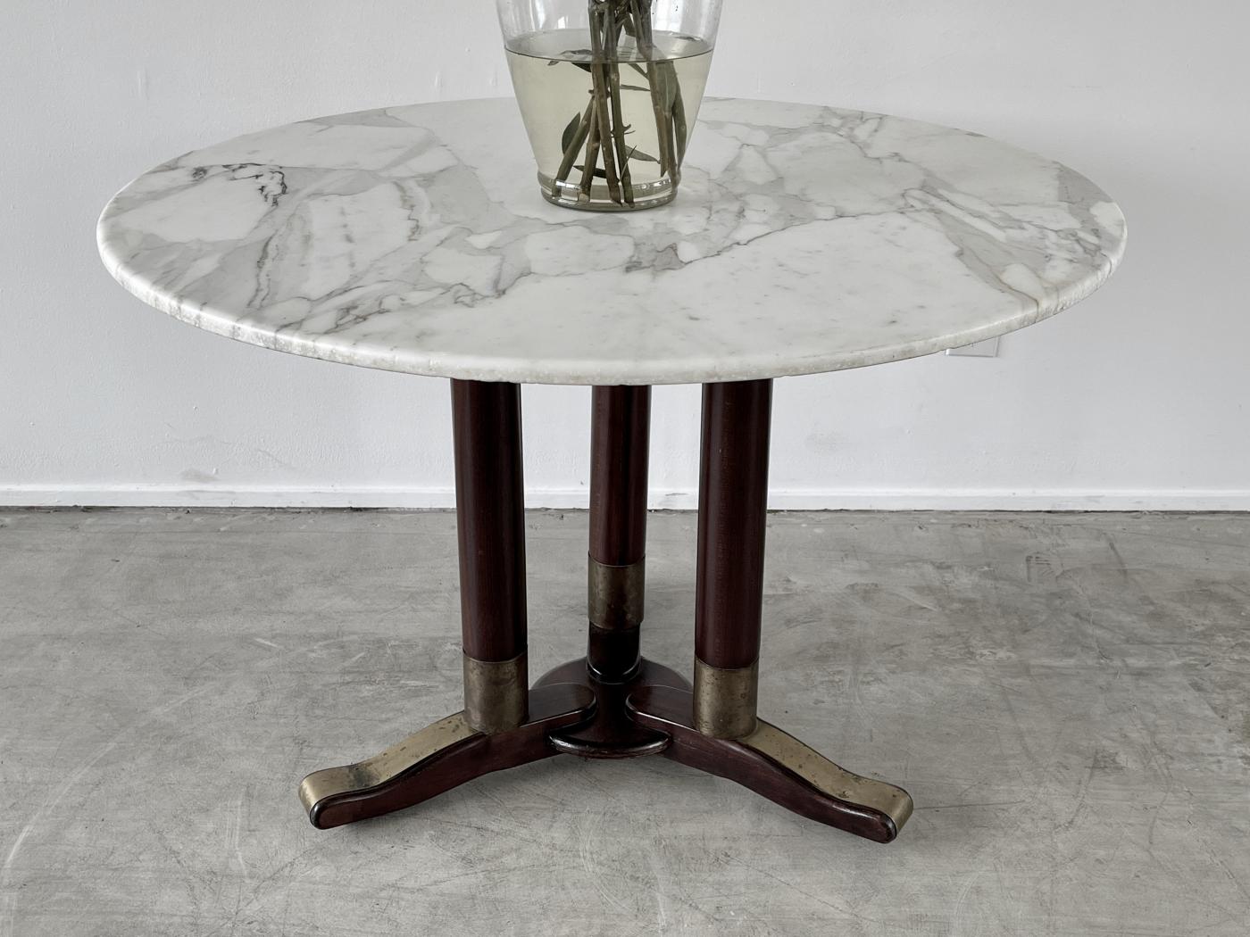 ITALIAN MARBLE CENTER TABLE