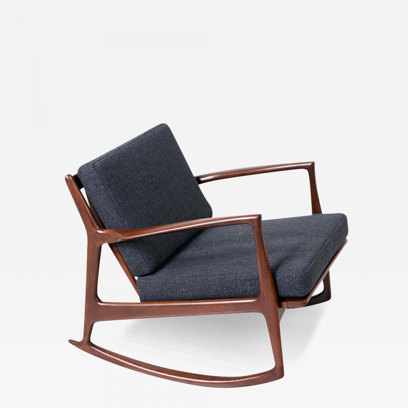 Ib Kofod Larsen Sculpted Rocking Chair by Selig