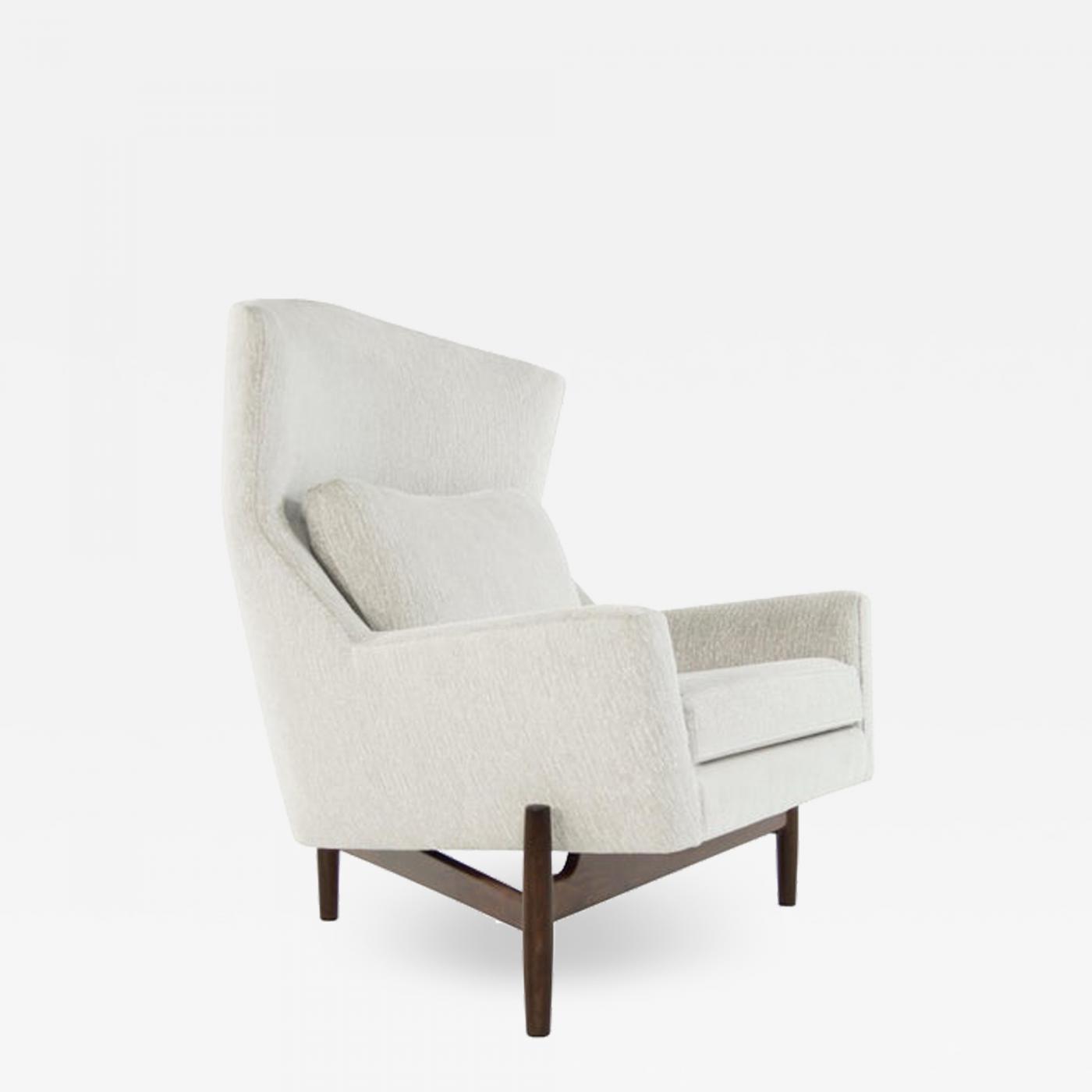 Jens Risom Big Chair by Jens Risom in Chenille