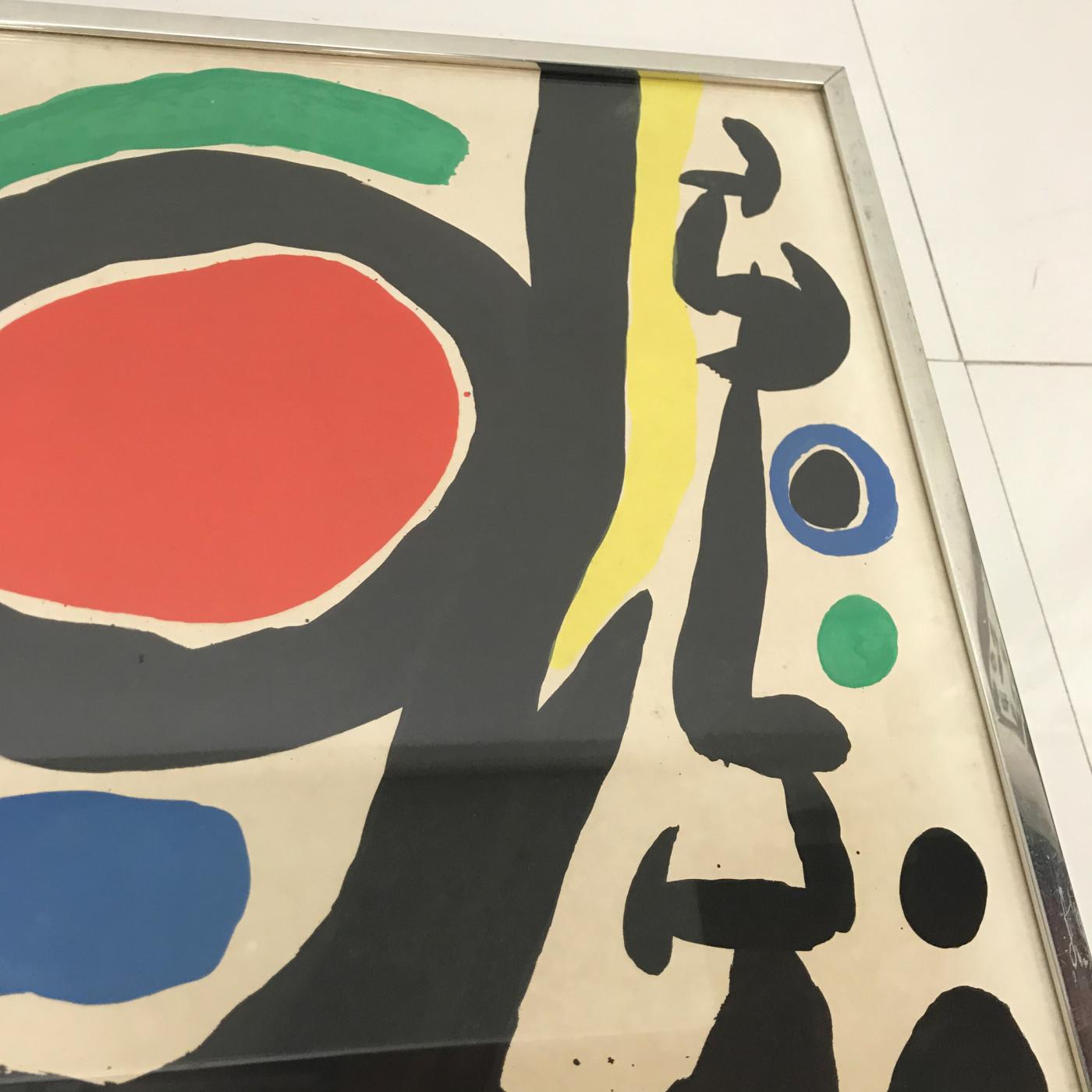 Joan Miró - FONDATION MAEGHT Joan Miro Abstract Poster 1968 Paris France