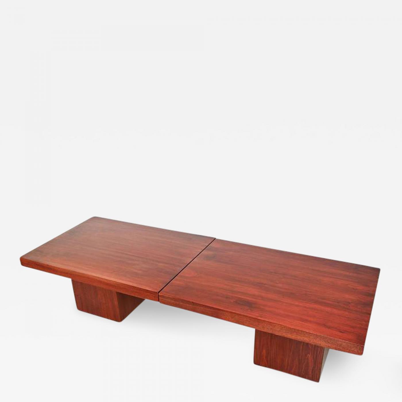 John Keal Walnut Extendable Coffee Table For Brown Listings Furniture Tables Coffee