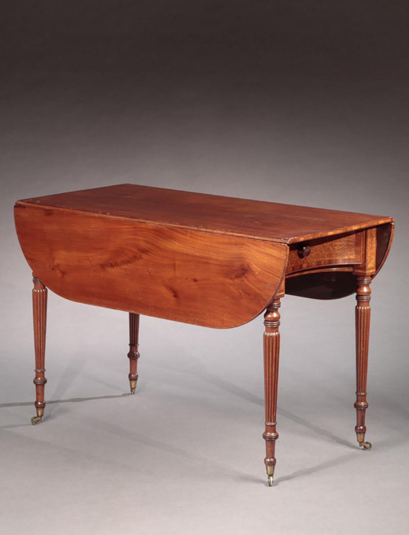 John & Thomas Seymour Rare Sheraton Pembroke Table attributed to John