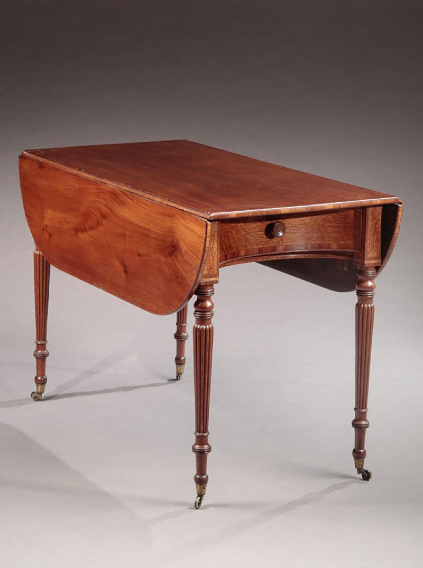 John & Thomas Seymour Rare Sheraton Pembroke Table attributed to John