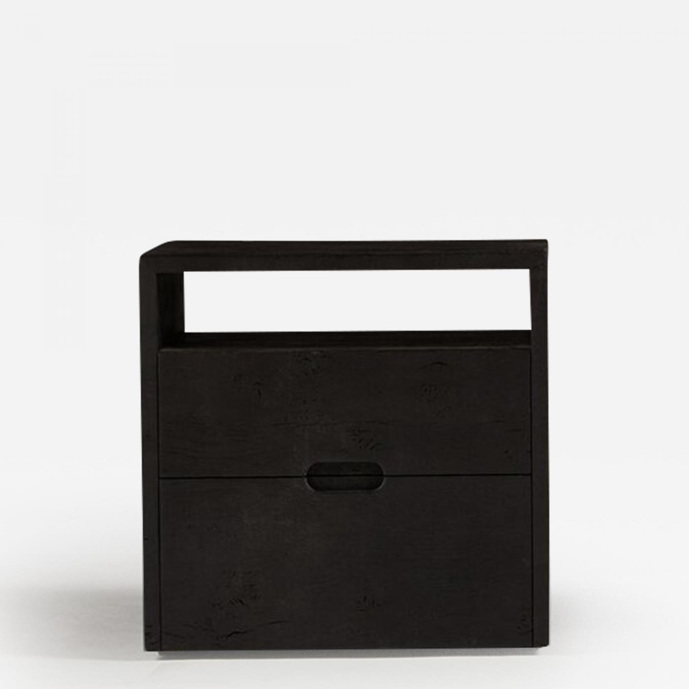 Jonathan Field Ebonized Oak Bedside