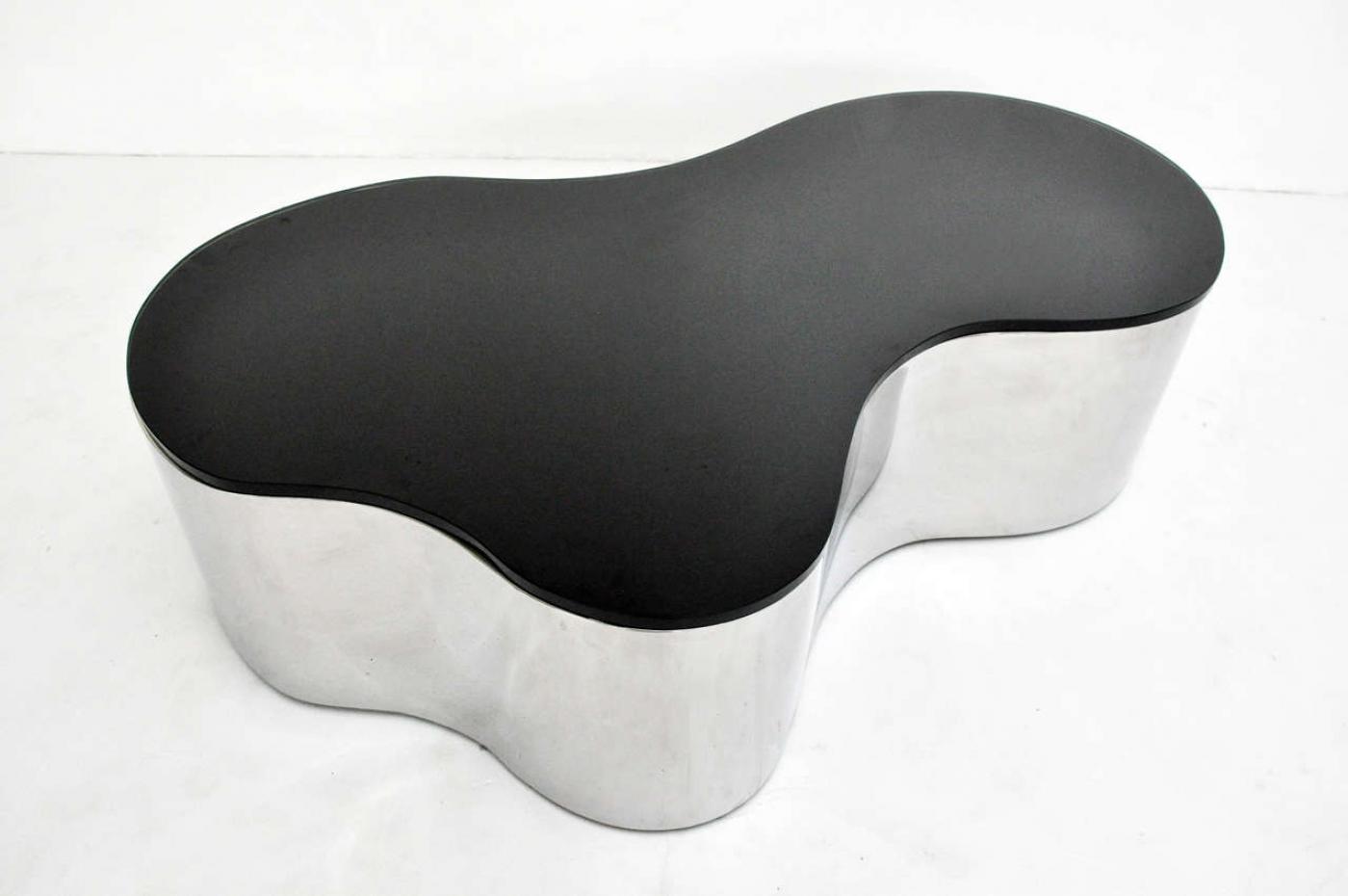 Karl Springer Large FreeForm Coffee Table by Karl Springer