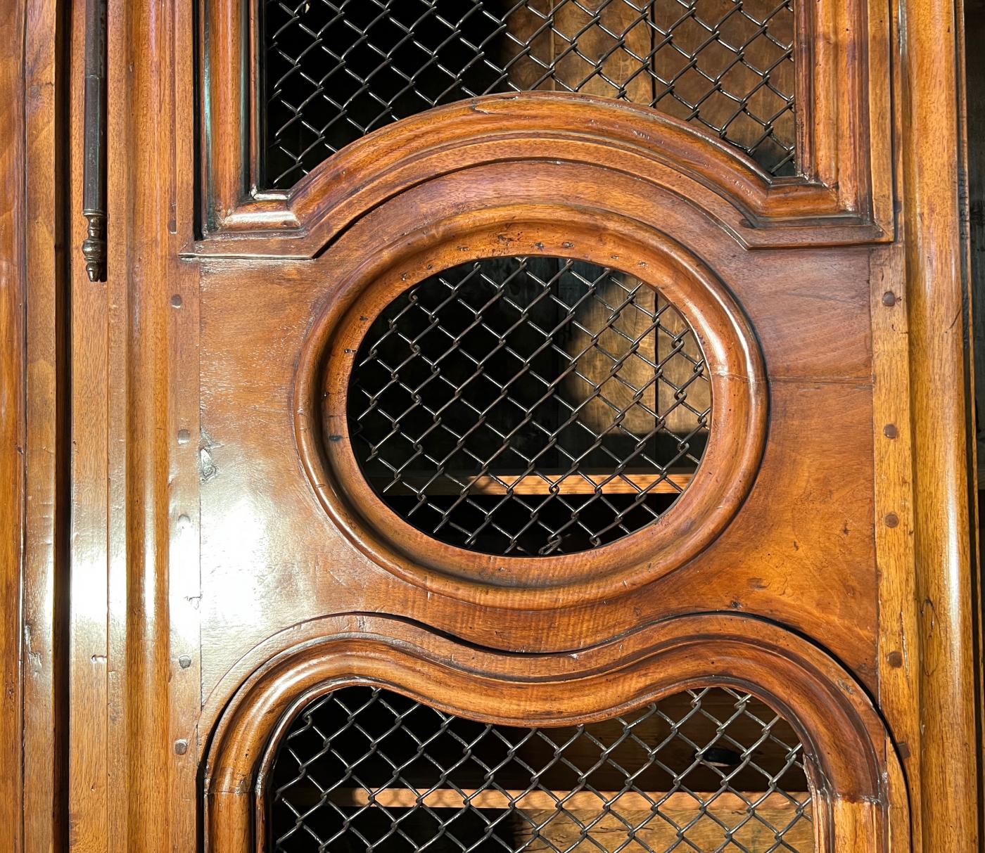 LATE 18TH CENTURY WALNUT LIBRARY