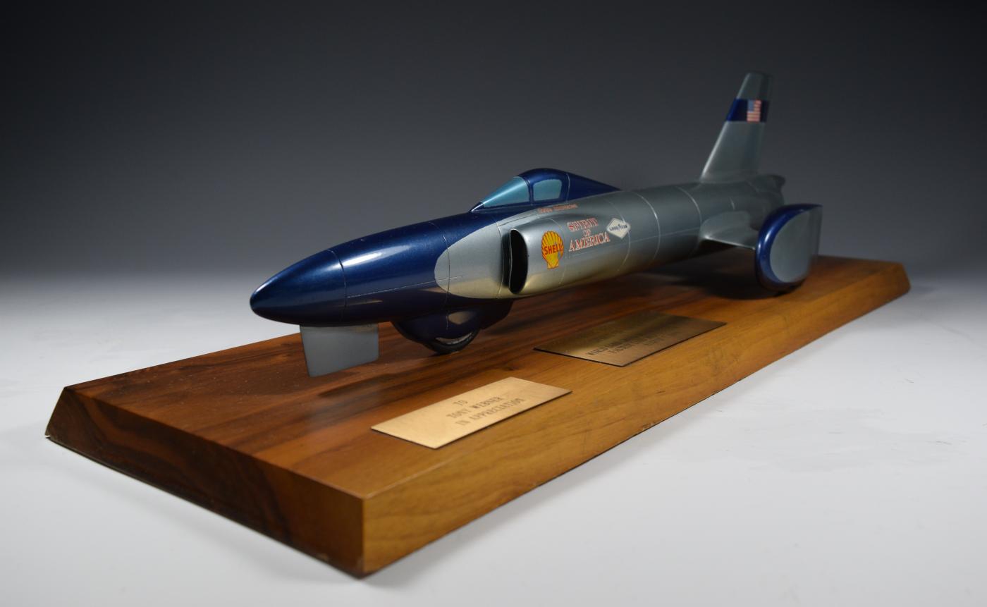 Land Speed Record Car Spirit Of America Craig Breedlove Trophy 1963