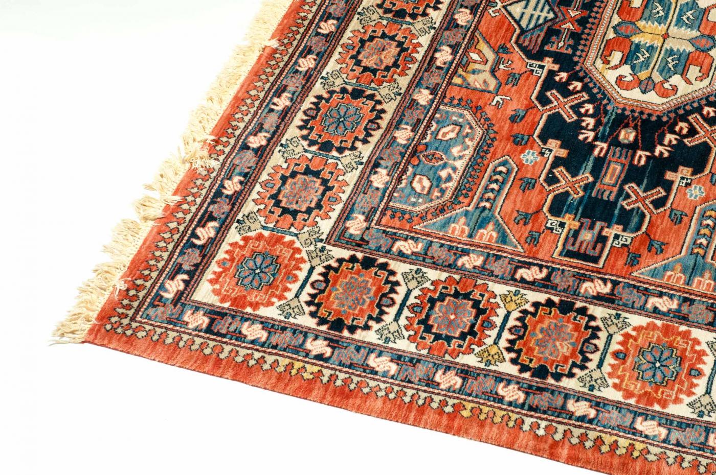 Large Belgium Hand Knotted Wool Area Rug