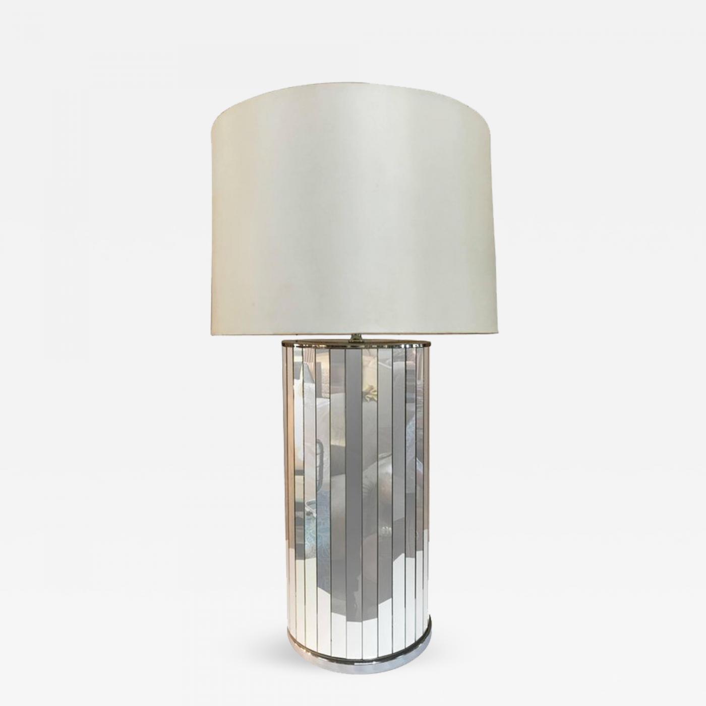 large chrome table lamps