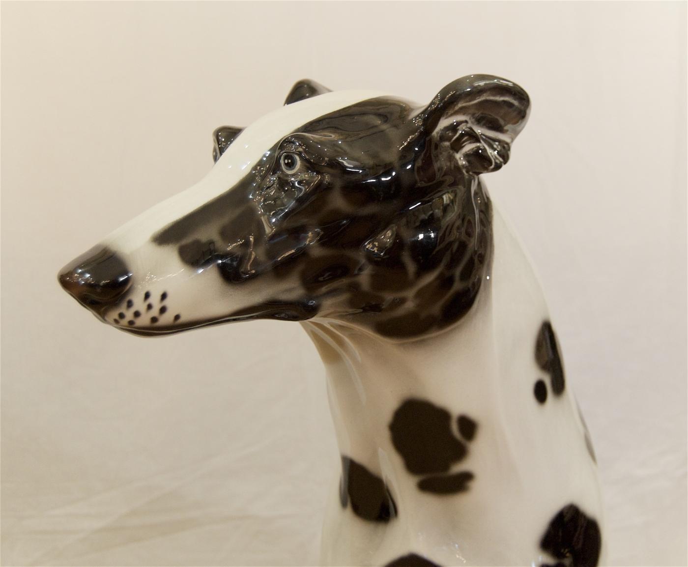 dog porcelain