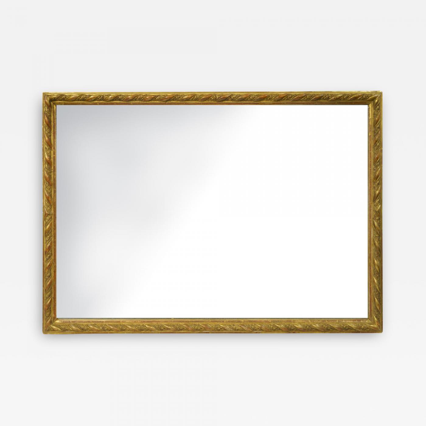 Continental Gilt Wood Mirror Continental Gilt Wood Mirror