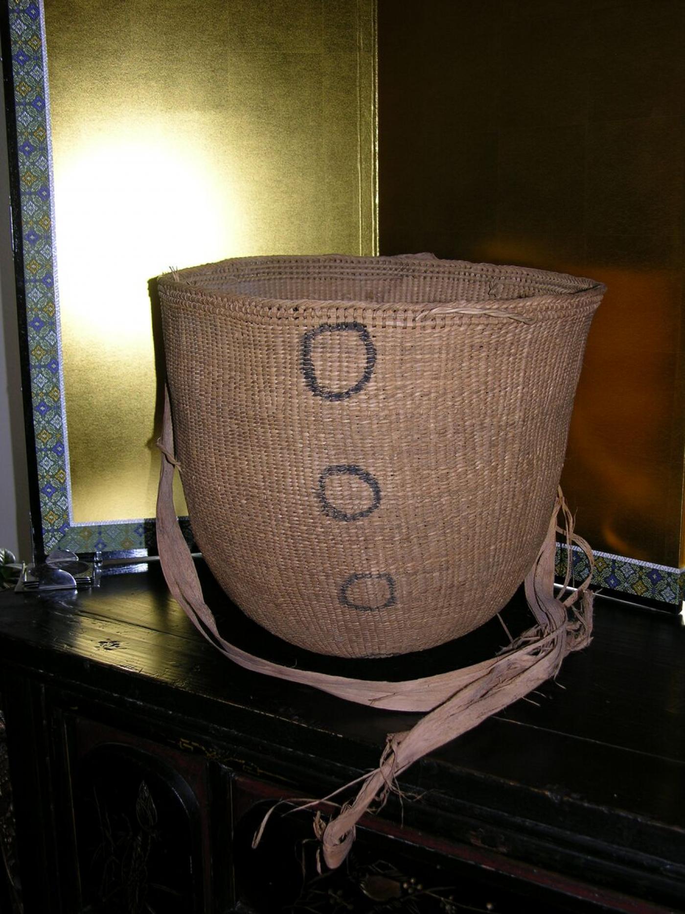 Large Vintage Burden Gathering Basket Yanomami