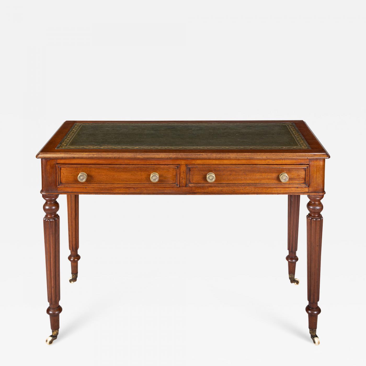 small mahogany writing desk