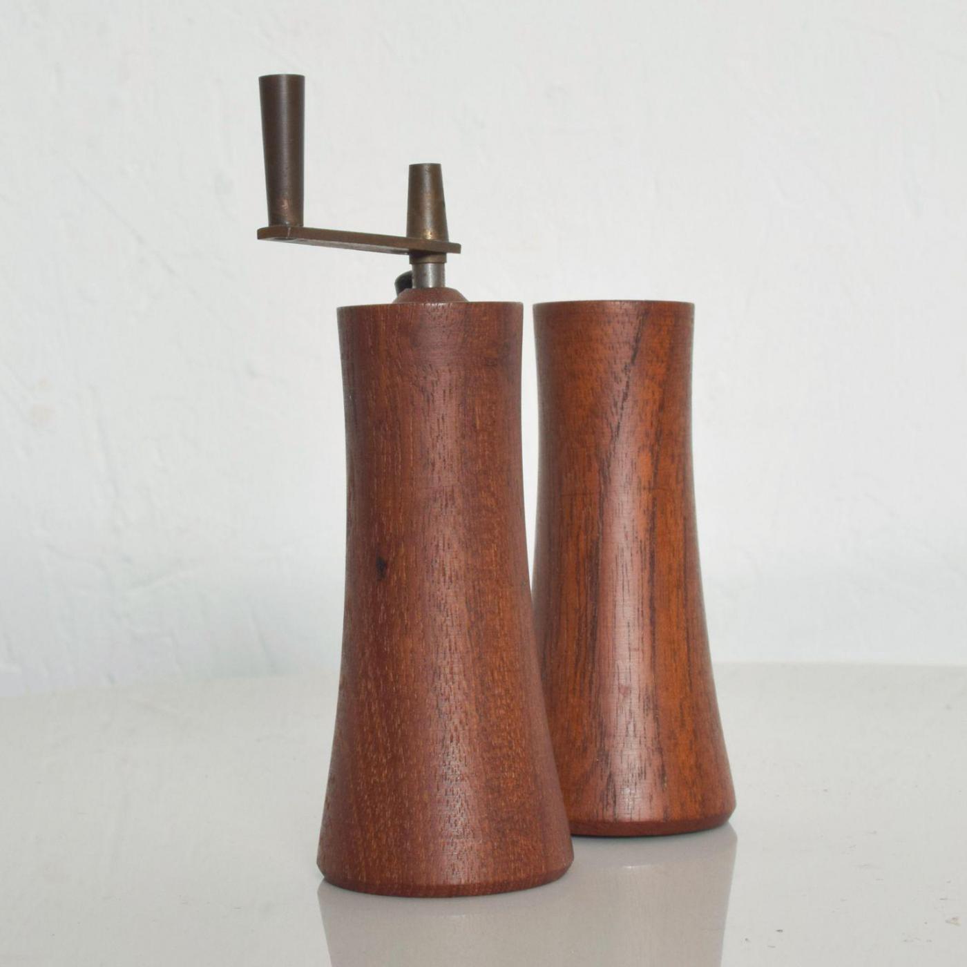 Laurids Modern Salt Shaker & Pepper Mill Teakwood by Laurids