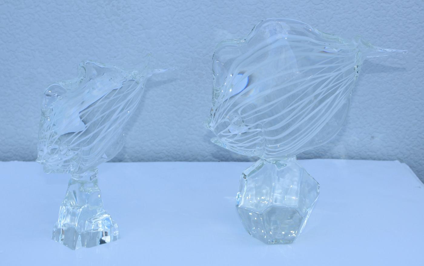 Licio Licio Fish Glass Sculptures