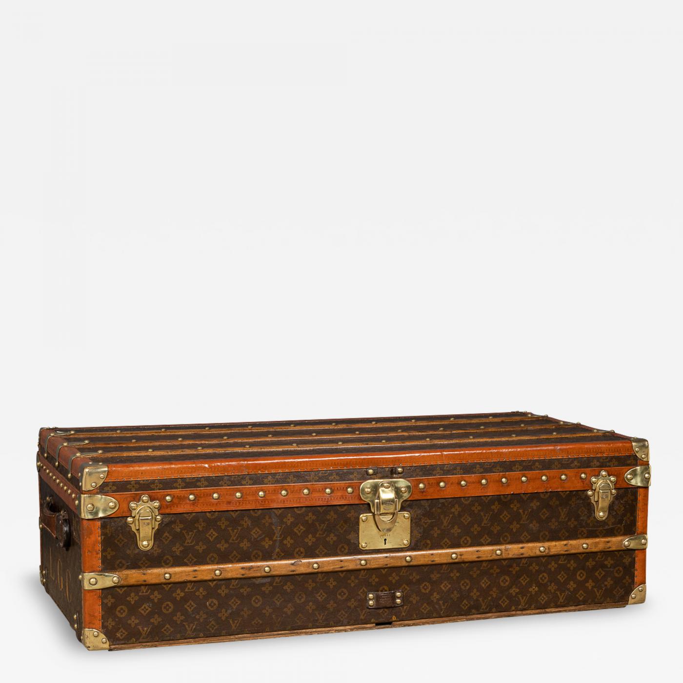 Cabin Trunk in Monogram Canvas from Louis Vuitton, France, 1930s