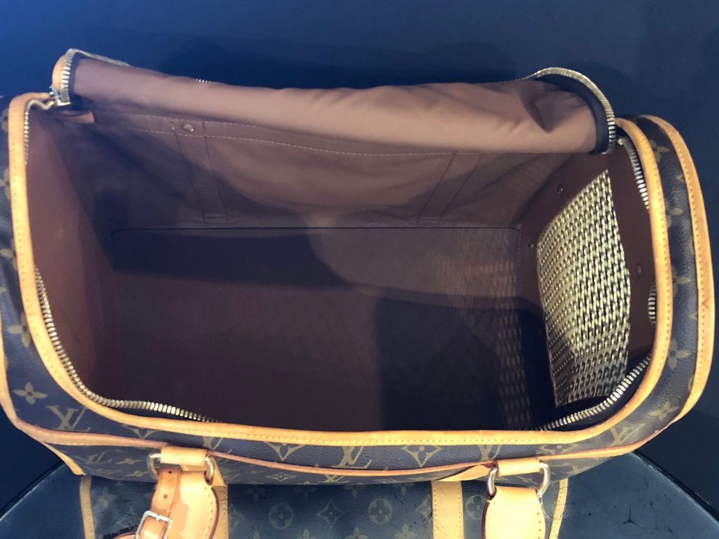 Louis Vuitton Louis Vuitton Dog Carrier 40 Monogram Canvas Luggage Bag