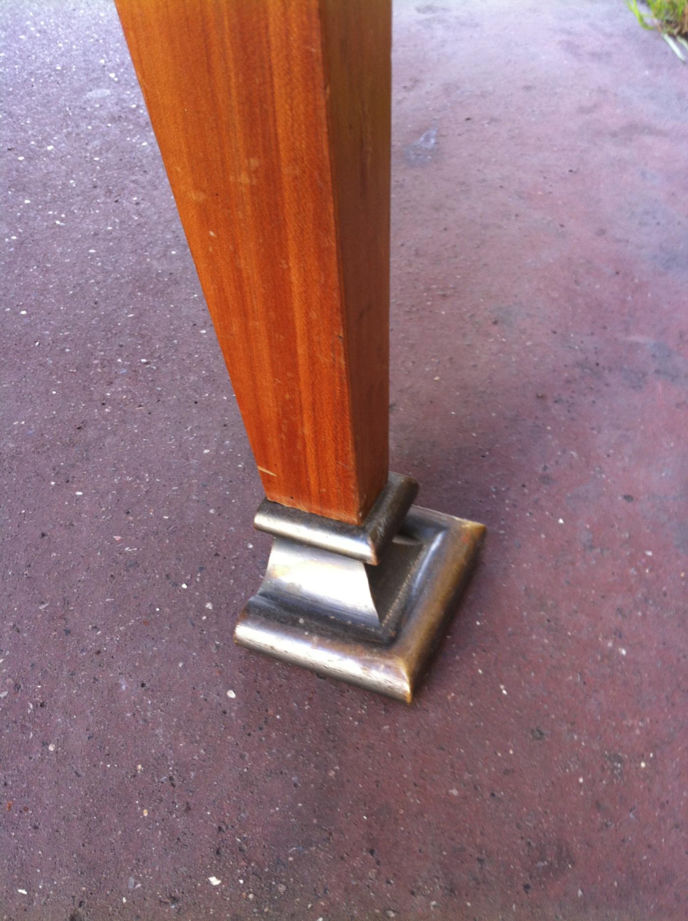 Maison Jansen Mason Jansen Oval Tinted Ash Tree Neo Classic Dining