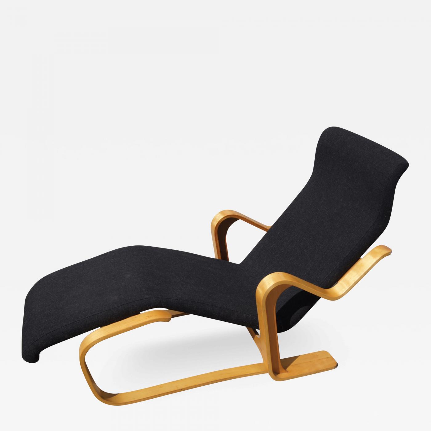 Marcel Breuer Chaise Longue by Marcel Breuer for Gavina