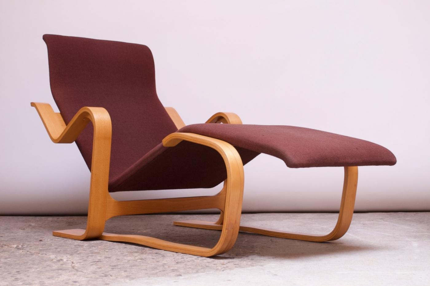 Marcel Breuer Vintage Marcel Breuer Bent Plywood Chaise Longue