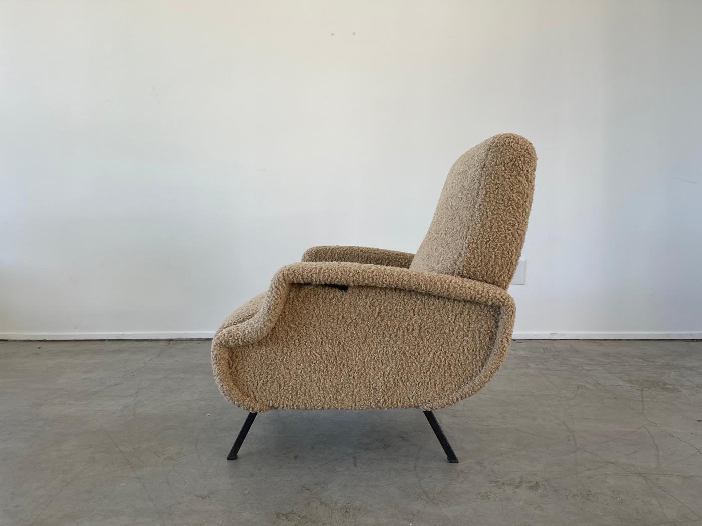 Marco Zanuso ITALIAN RECLINING LOUNGE CHAIRS