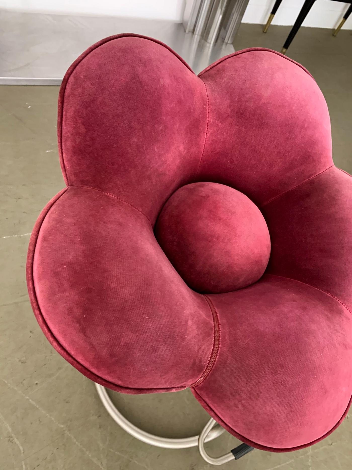 Masanori Umeda Set of 4 Soshun Flower Bar Stools by Masanori Umeda