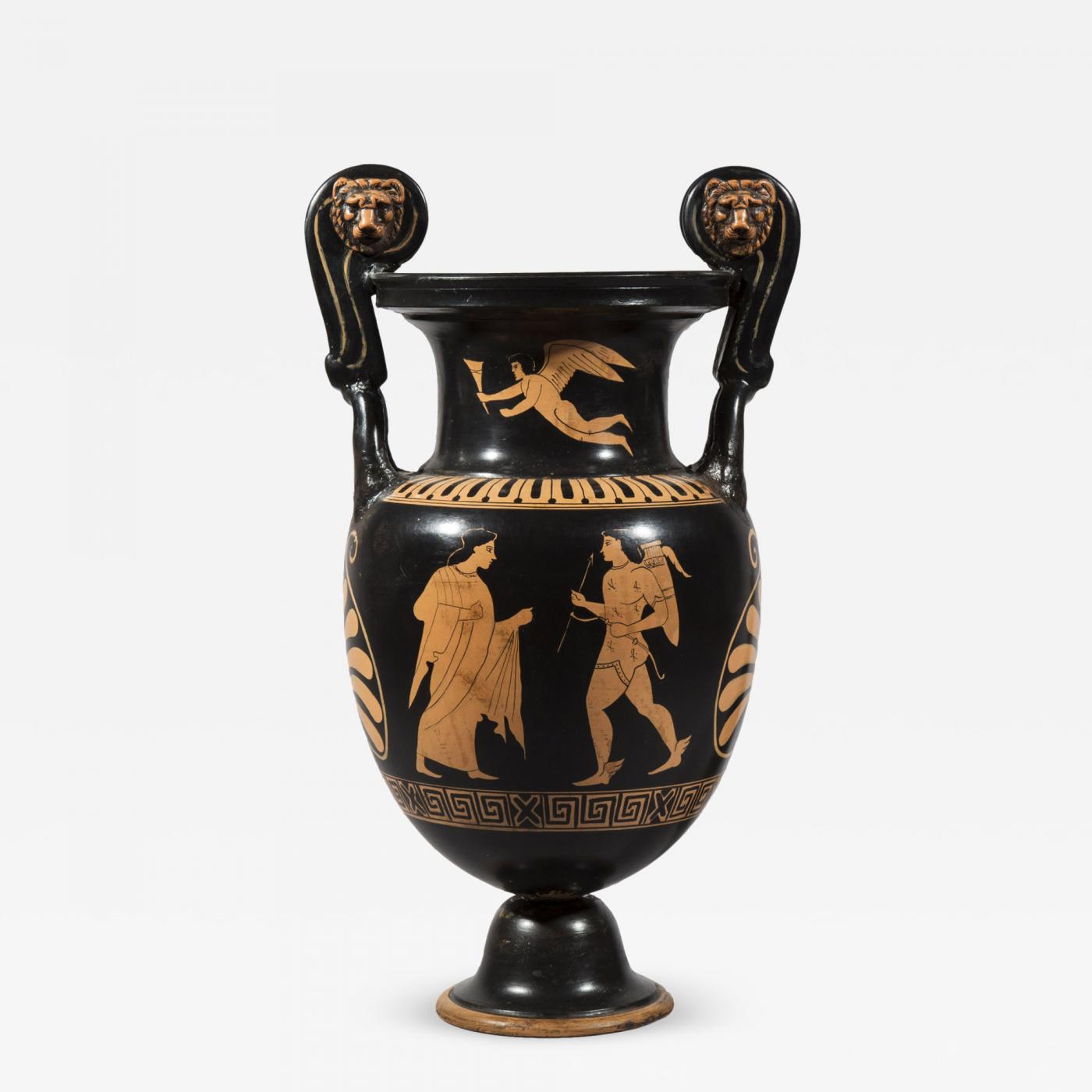 Massive Grand Tour Volute Krater Vase