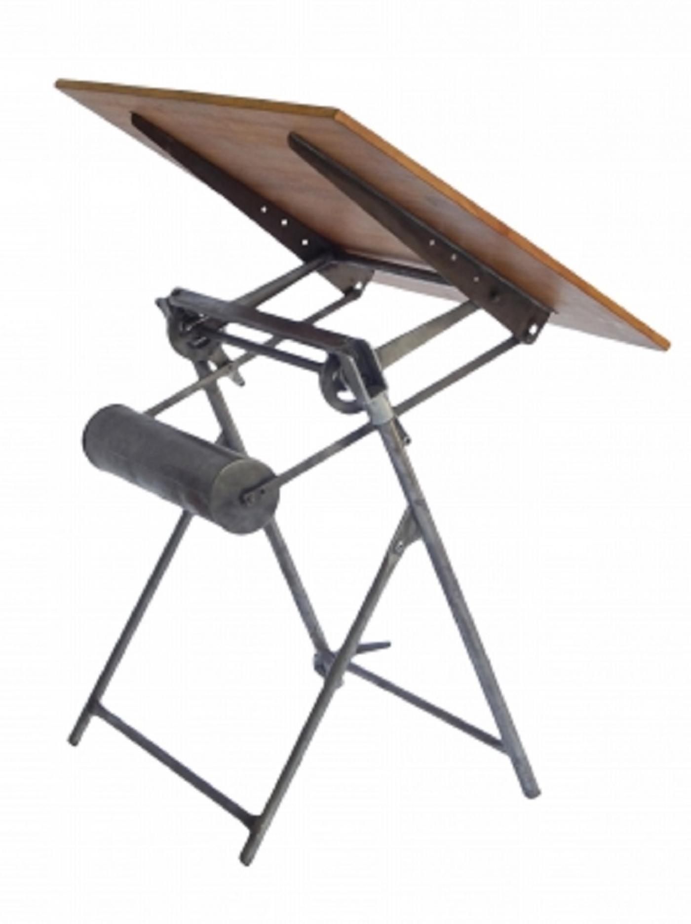Mechanical Drafting Table And Stool