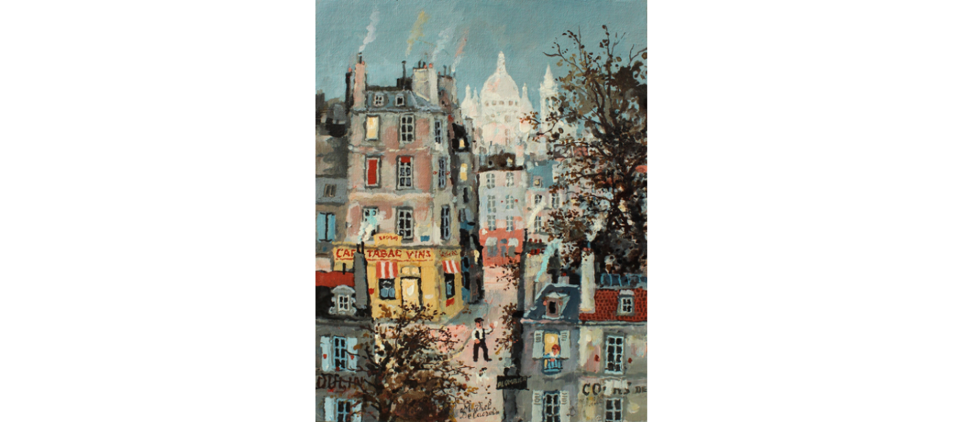 Michel Delacroix La romance de Montmartre, 2022