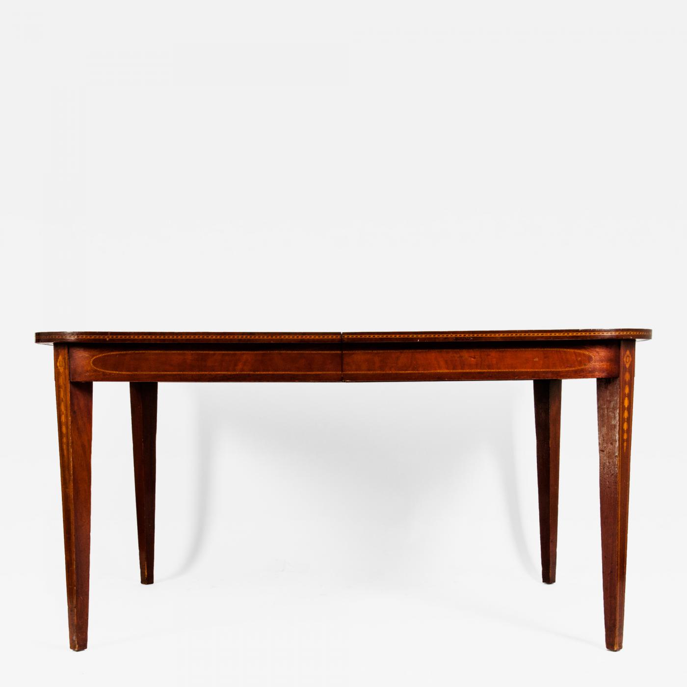 19th century mahogany dining table