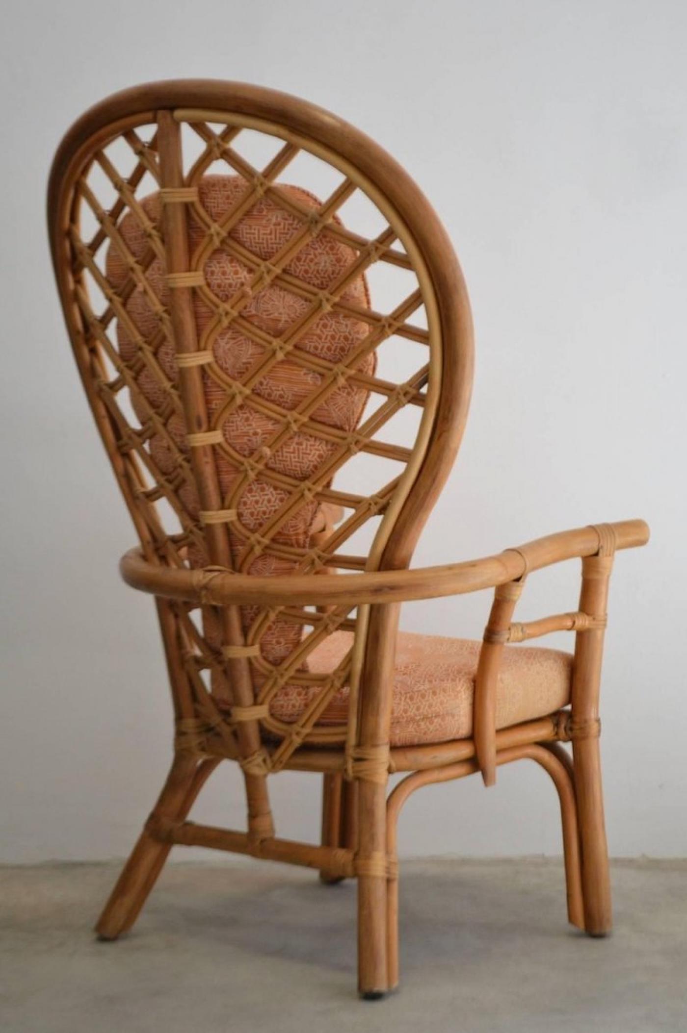 MidCentury Bamboo Armchair