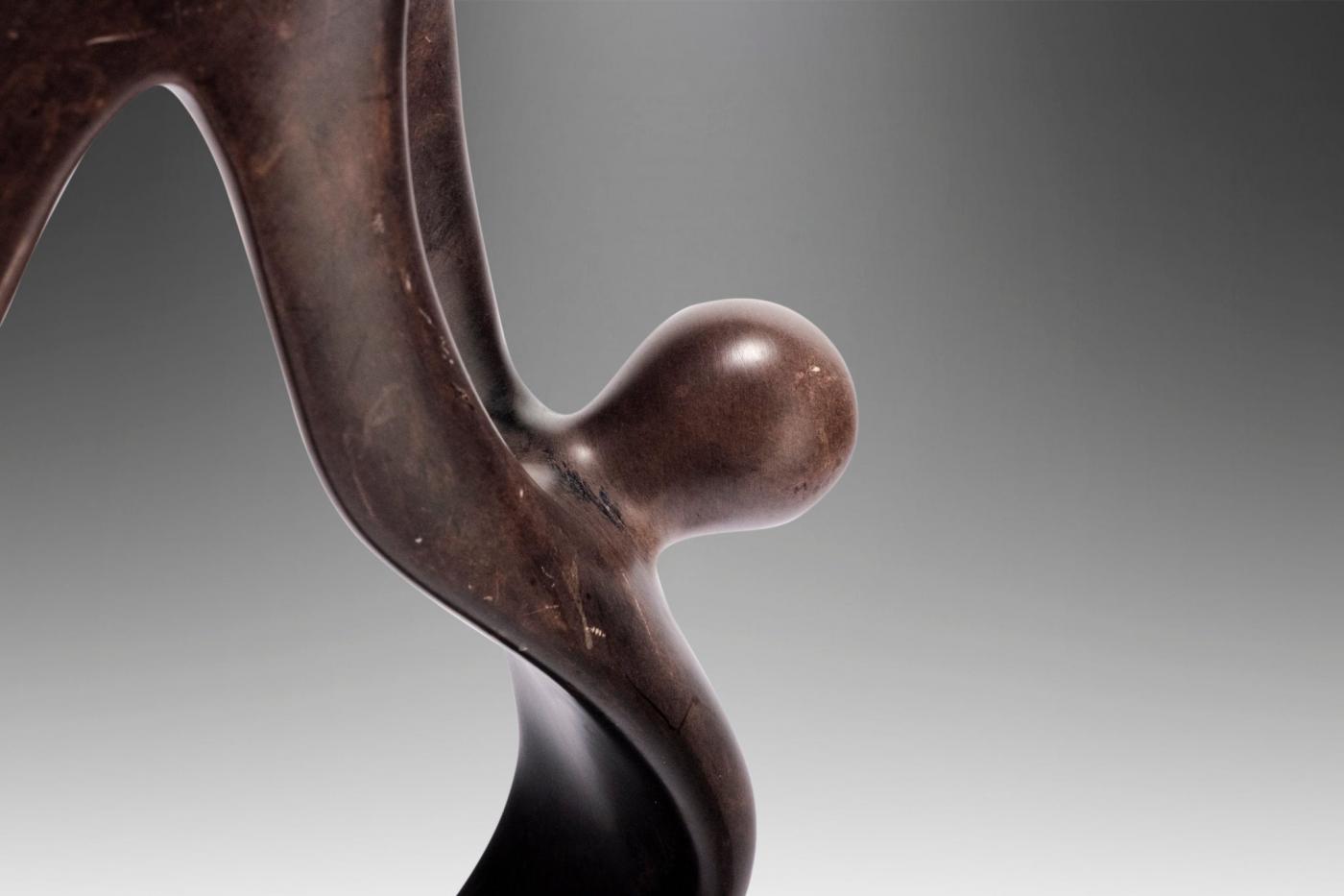 Mid Century Modern "Mother and Child" Stone Sculpture, Kenya, c. 1970's